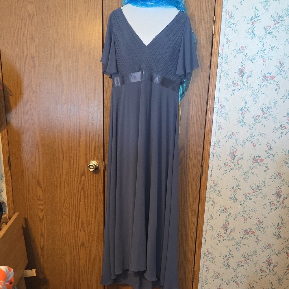 Elegant Blue Evening Dress